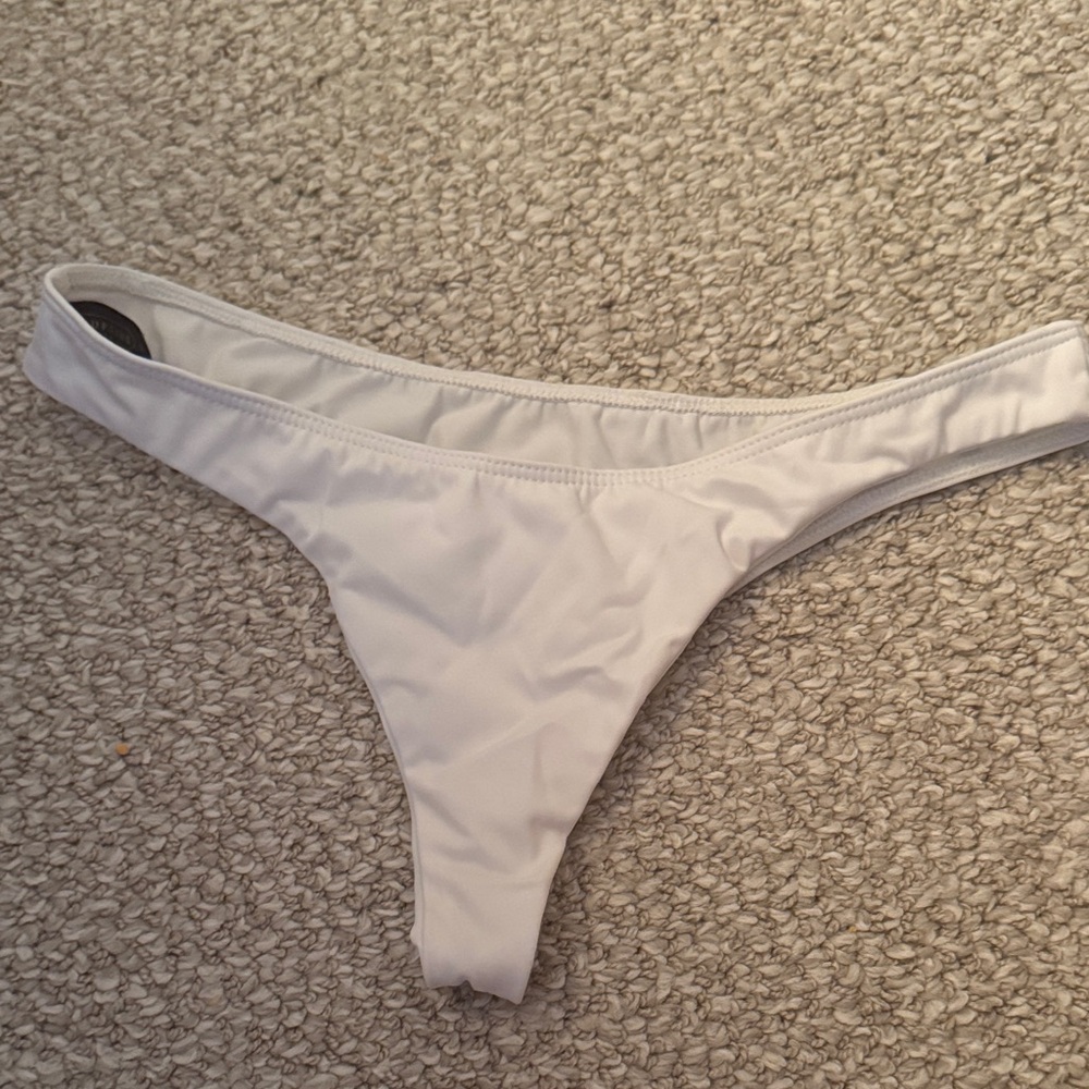 White Women's Swim Bottom